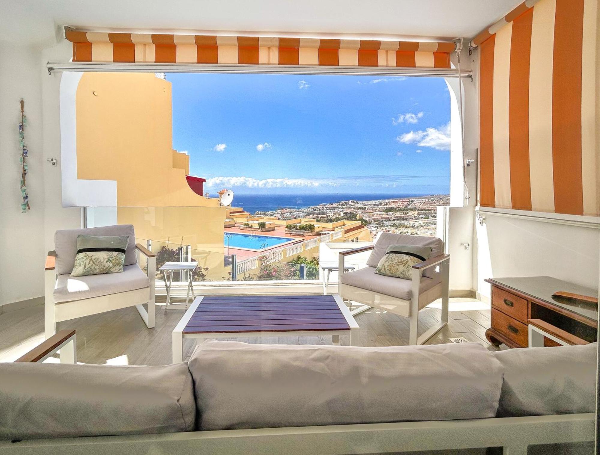 Mirador Balcon Del Atlantico Y Piscina Privada Costa Adeje (Tenerife) Exterior foto