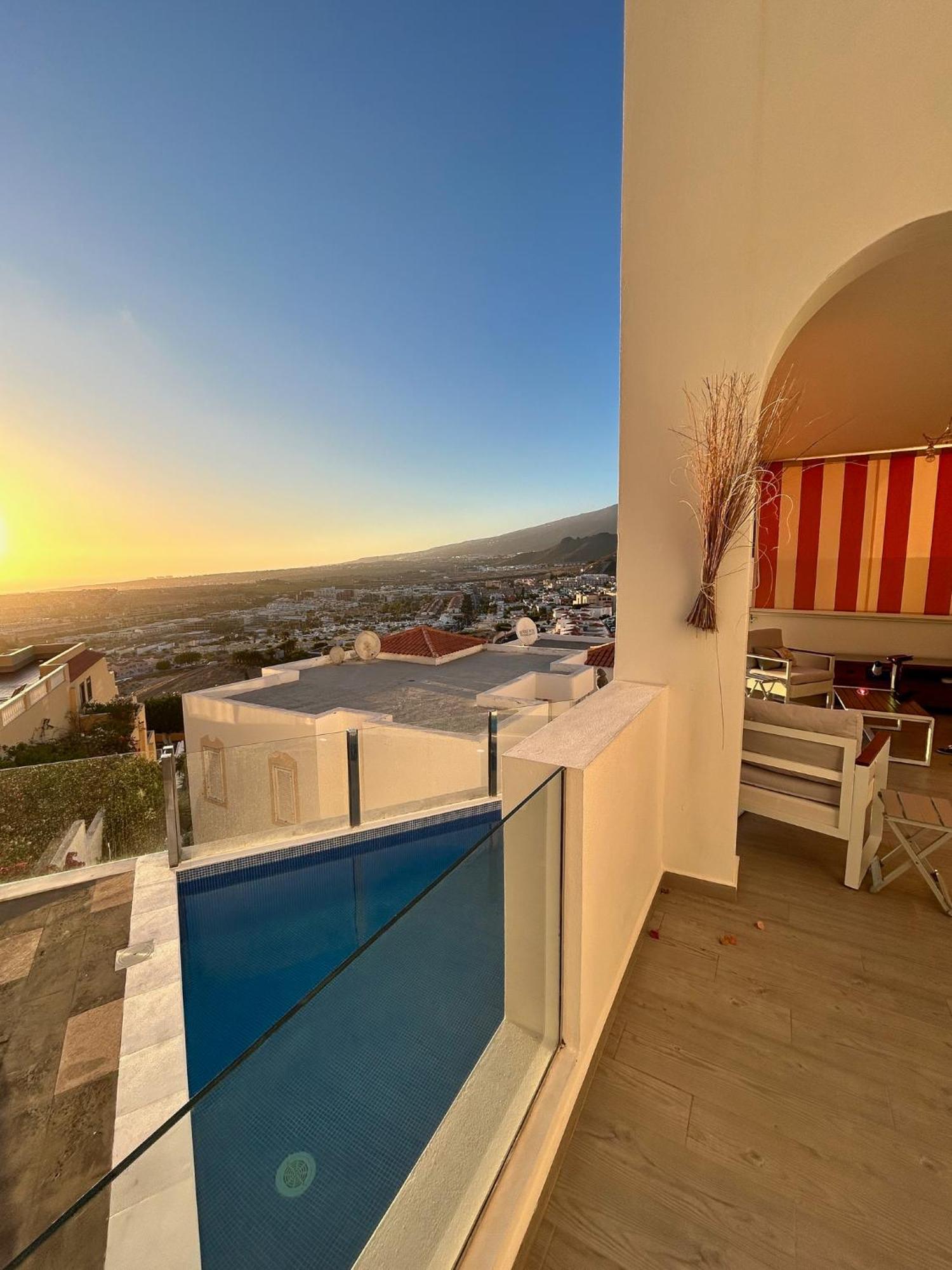 Mirador Balcon Del Atlantico Y Piscina Privada Costa Adeje (Tenerife) Exterior foto